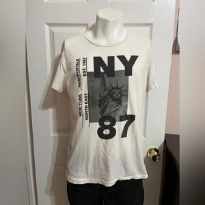 (9) Aeropostale white NEW YORK 87 T-shirt